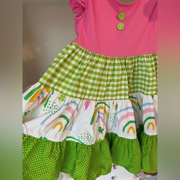 Eleanor Rose St. Patrick’s Day girl’s dress size 5-6 EUC - Picture 4 of 6